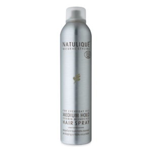 Natulique medium hold hair spray